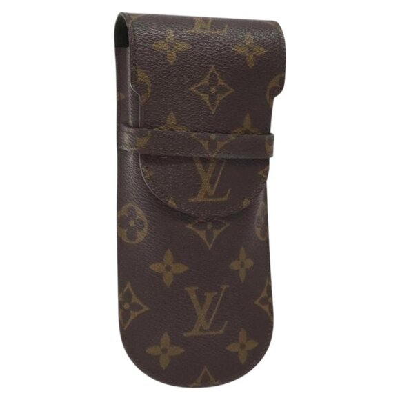 LOUIS VUITTON Monogram Etui Lunette Rabat Glasses Case M62970 LV Auth BA2196 - Picture 1 of 16